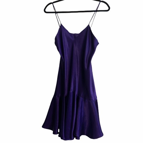 Victoria's Secret Other - Victoria’s Secret | Vintage Silk Violet Cami Dress